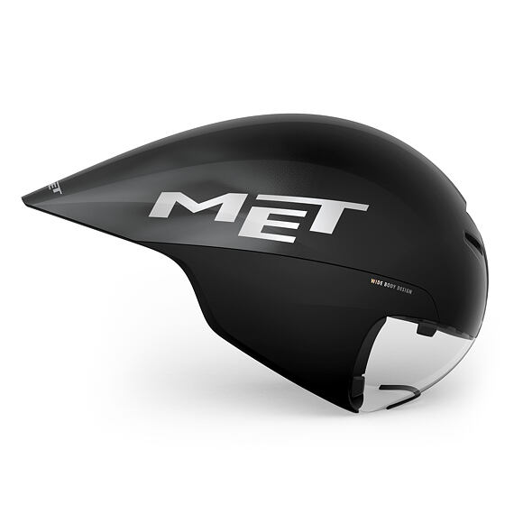 MET helmet DRONE WIDE BODY II black metallic -58/61