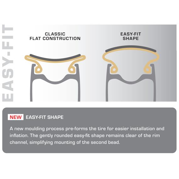 CHALLENGE 4 SEASONS TLR tire 700x30 black