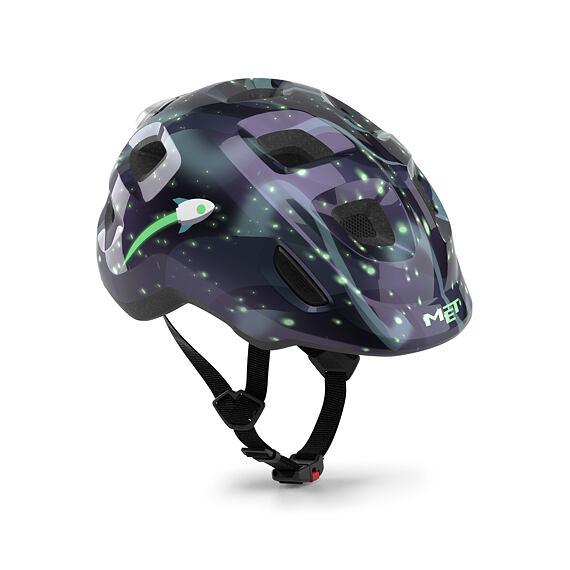 MET helmet HOORAY MIPS children's space glow in the dark -46/52