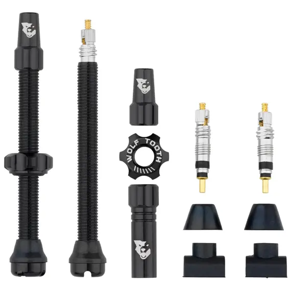 WOLF TOOTH Tubeless Valve Stem Kit 60mm black