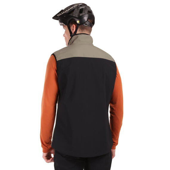 HORSEFEATHERS vest HILL taupe/black