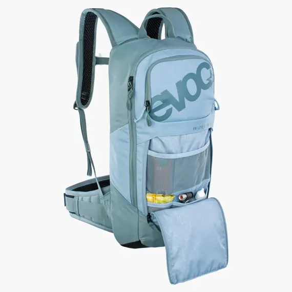 EVOC backpack FR LITE RACE 10 steel/copen blue