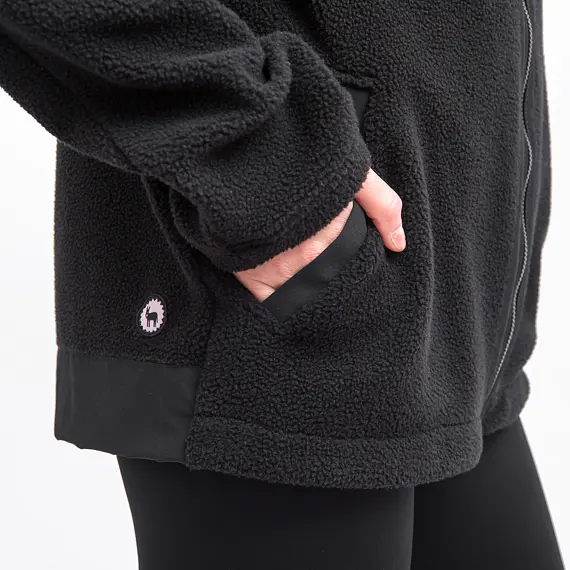 FT MEN'S FLEECE JACKET BLACK