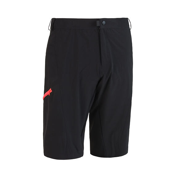 SENSOR CYCLING SHORTS LOOSE MEN BLACK/RED HELIUM