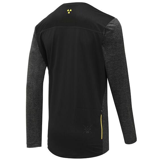 NUKEPROOF long sleeve jersey BLACKLINE black/black