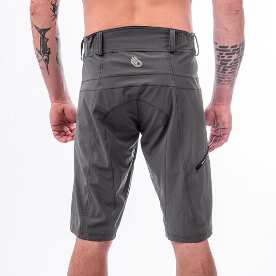SENSOR HELIUM MEN SHORT PANTS /W PADDING rhino grey