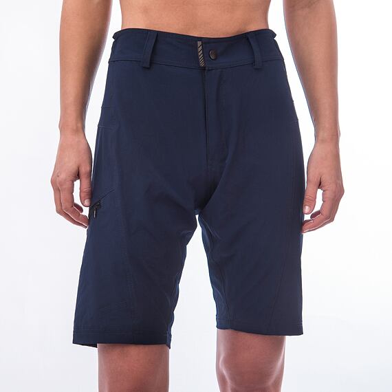 SENSOR HELIUM WOM SHORT PANTS /W PADDING deep blue