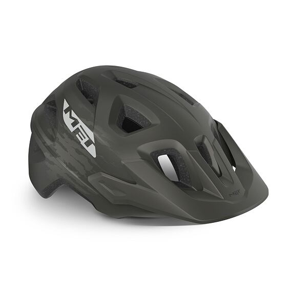 MET helmet ECHO MIPS titanium metalic -52/57