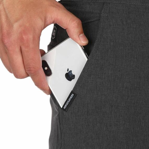 HORSEFEATHERS shorts CRUZ heather grey