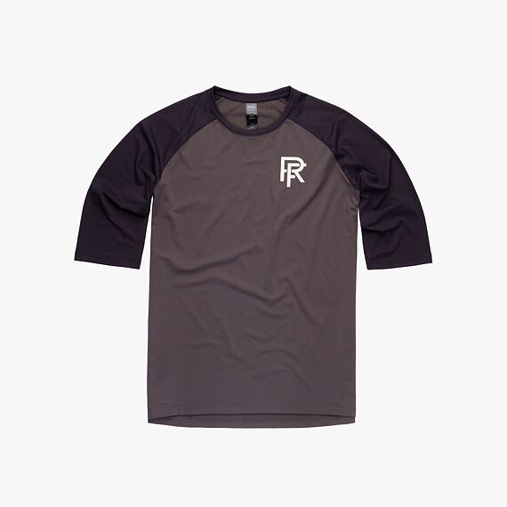 RACE FACE t-shirt 3/4 COMMIT Tech Top charcoal