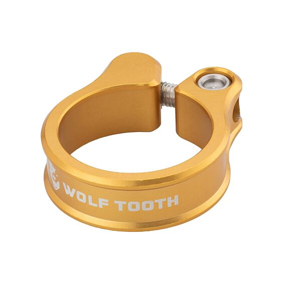 WOLF TOOTH seatpost clamp 31.8mm gold