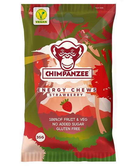 CHIMPANZEE  ENERGY CHEWS Strawberry 35g
