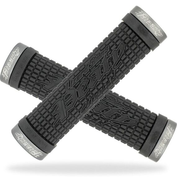 LIZARD SKINS grip Dual-Clamp Lock-On Peaty BLK
