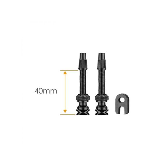 CICLOVATION tubeless valve 40mm BLK