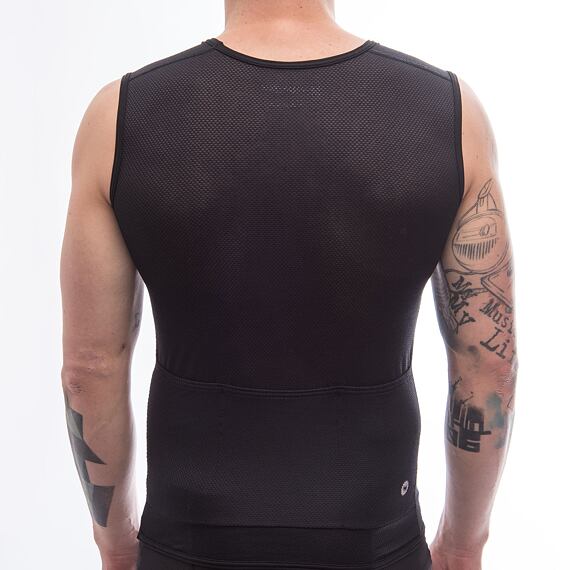 FT MEN'S CONVERT JERSEY NO SLEEVE TRUE BLACK