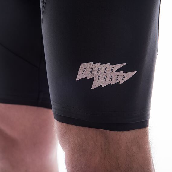 FT MEN'S SIGNATURE BIB SHORTS TRUE BLACK