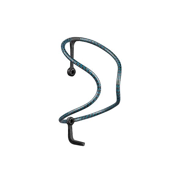 TOPEAK bottle cage FEZA CAGE KEVLAR CARBON G12 blue