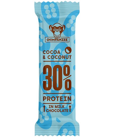 CHIMPANZEE  PROTEIN BAR 30% Cocoa Coconut 50g