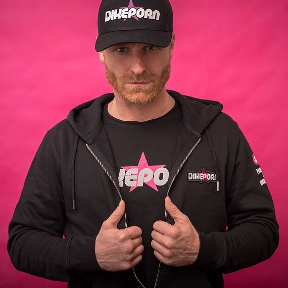 BIKEPORN HOODIE black