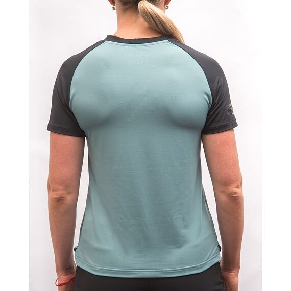 FT WOMEN'S HORIZON SHORT SLEEVE TEE MINT/BLACK