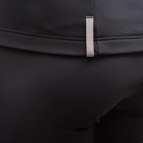 FT WOMEN'S CROSS POINT HYBRID JACKET TRUE BLACK/PORT RED