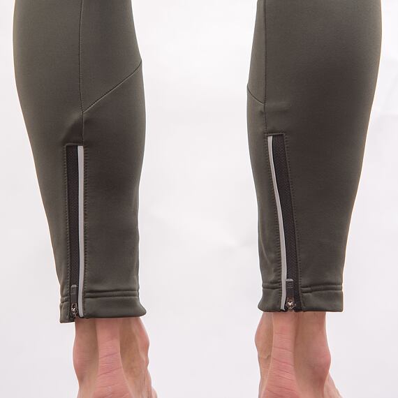 FT MEN'S SIGNATURE THERMO BIB PANTS OLIVE GREEN