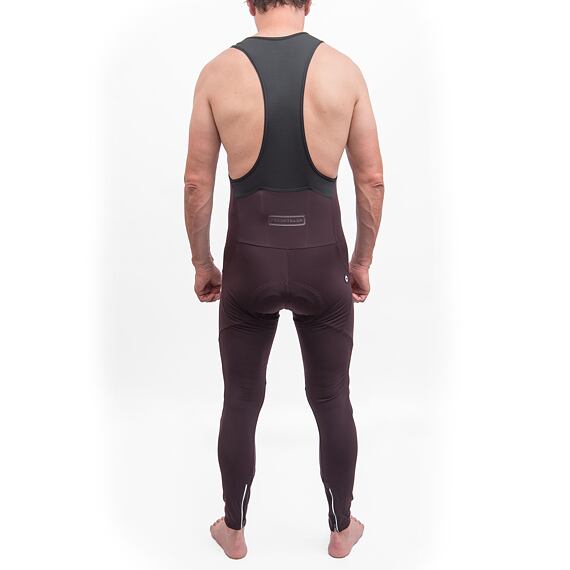 FT MEN'S SIGNATURE THERMO BIB PANTS PORT RED