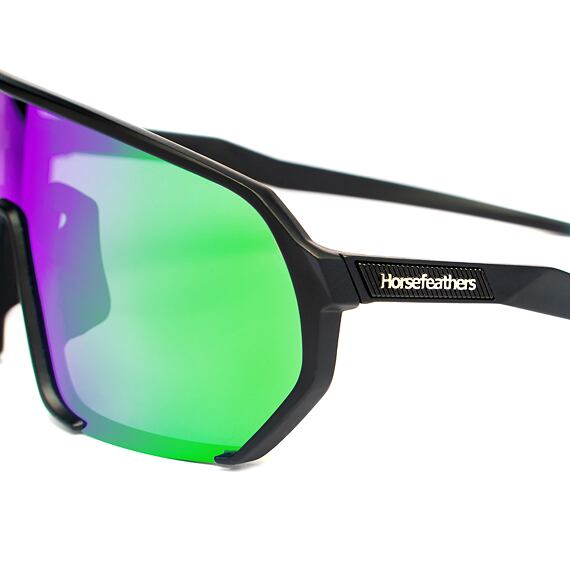 HORSEFEATHERS glasses ARCHIE black/mirror green