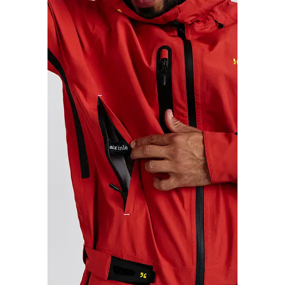 Nepromokavá kombinéza na kolo.