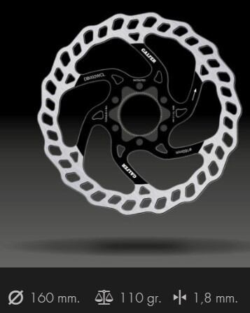 Galfer Fixed Wave Center-Lock Brake Disc 160 x 1.8 mm