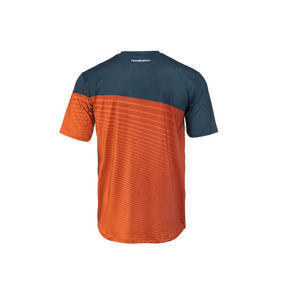 Horsefeathers Quantum Men's Jersey Petrol/Burnt Orange