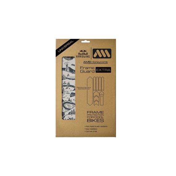 AMS protection stickers - EXTRA - RedBull Hardline Dark/Grey