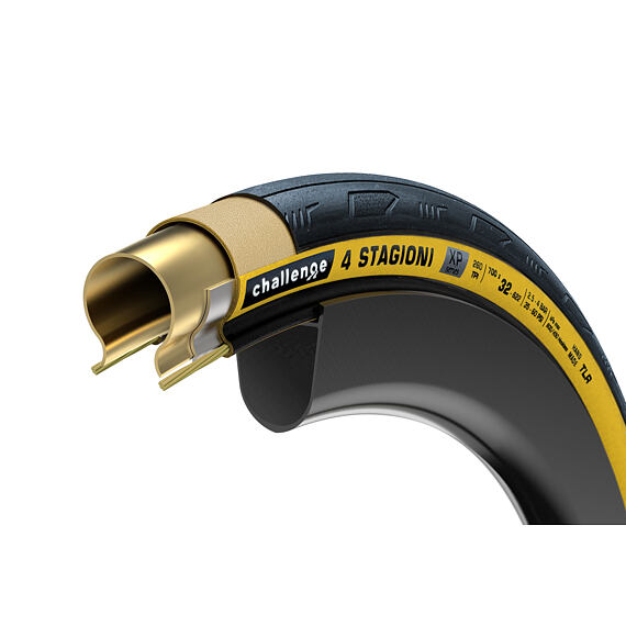 CHALLENGE tire 4 STAGIONI TLR 700x28 black/tan