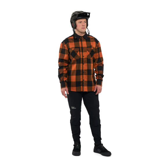 Horsefeathers Prom technical shirt Burnt Orange