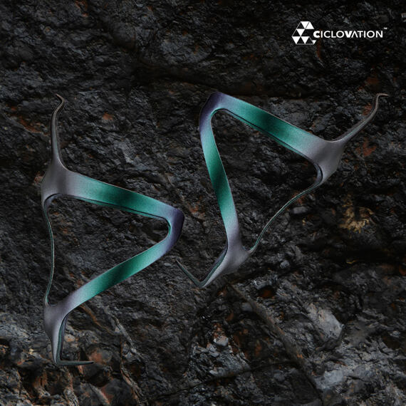 CICLOVATION bottle cage Craft Carbon Chameleon Violet Purple