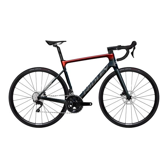 RIDLEY FALCN 105 UD Carbon/Candy Red Metallic/Silver