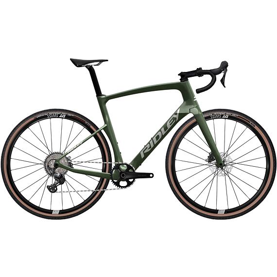 RIDLEY bike KANZO Fast GRX600 Army Green Metallic/Silver Metallic