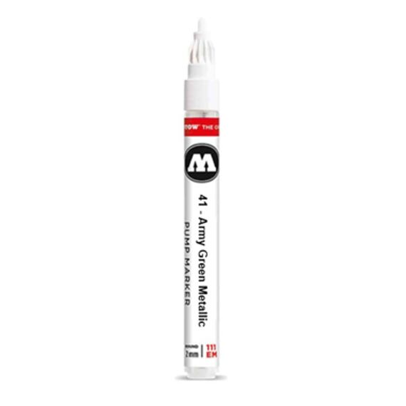 RIDLEY Paint Marker 2mm Army Green Metallic