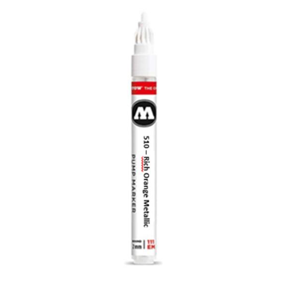 RIDLEY Paint Marker 2mm Rich Orange Metallic