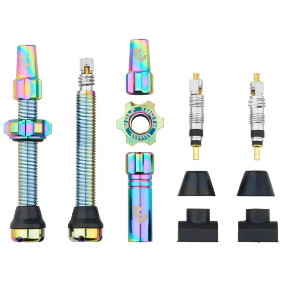 WOLF TOOTH valves Tubeless Valve Stem Kit 44mm oil slick