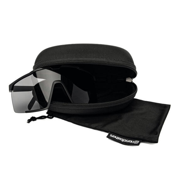 HORSEFEATHERS glasses PROTON matt black/smoke