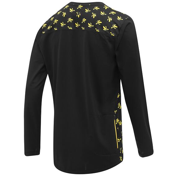 NUKEPROOF long sleeve Jersey BLACKLINE black/print LTD