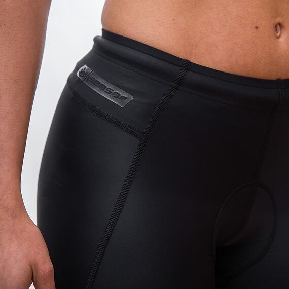 SENSOR CYKLO ENTRY WOM EXTRA SHORT SHORTS true black