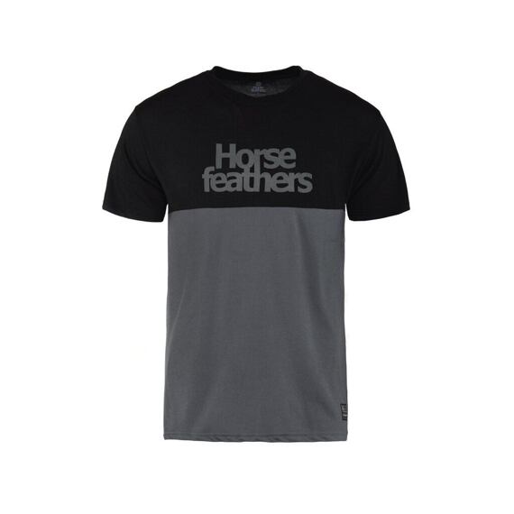 HORSEFEATHERS tee SS FURY black/grey
