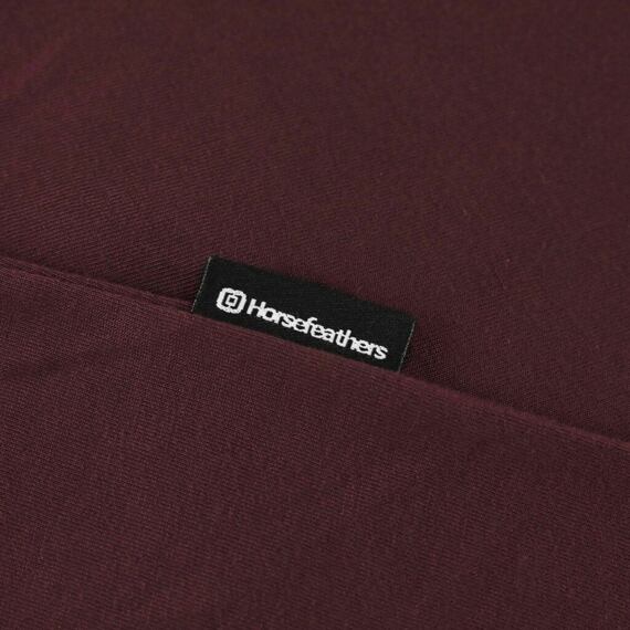 HORSEFEATHERS tee SS ROOTER burgundy