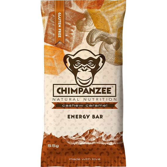 CHIMPANZEE  ENERGY BAR Cashew Caramel 55g