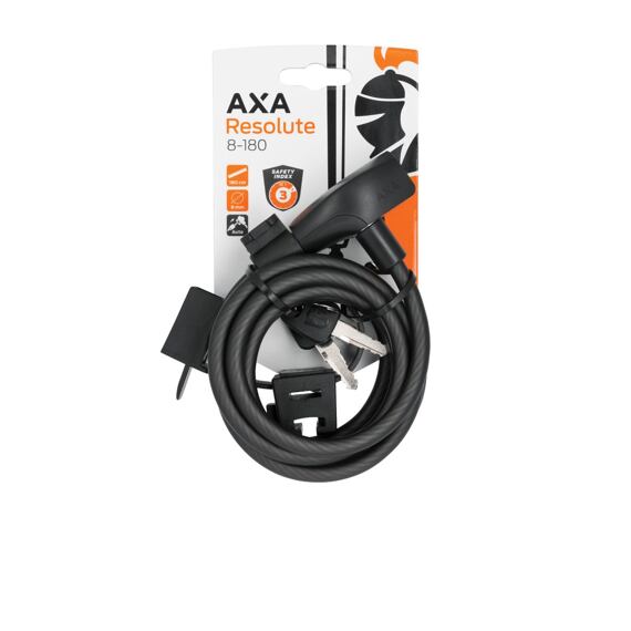 AXA lock Resolute 180/8 BLK