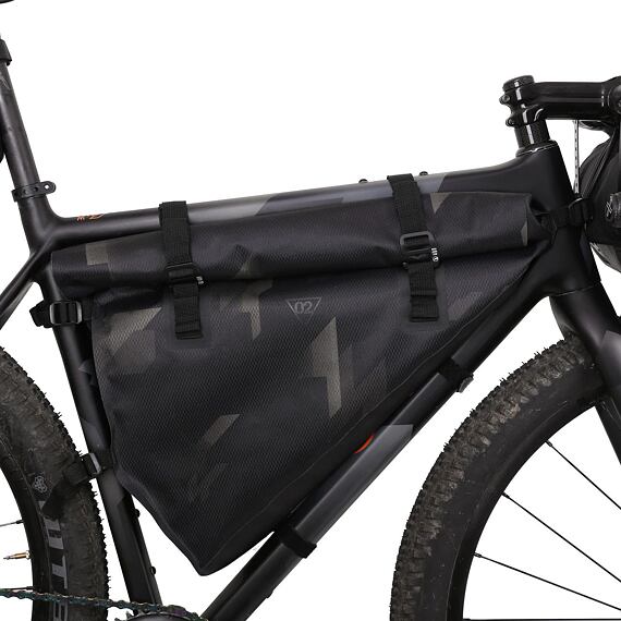 WOHO frame bag X-TOURING DRY Diamond CyberCam black L