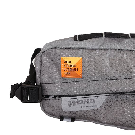 WOHO frame bag X-TOURING Honeycomb Iron grey S