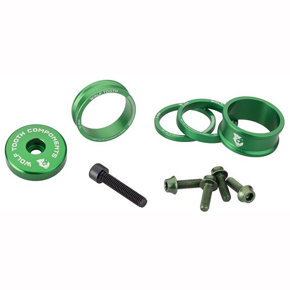 WOLF TOOTH ANODIZED COLOR KIT green